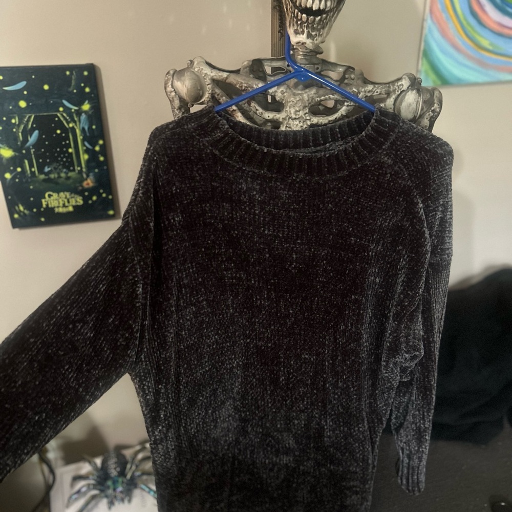 Philosophy Charcoal Knit Top